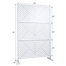 Freestanding Outdoor & Indoor Freestanding Metal Privacy Screen