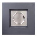 Outdoor Patio Square Gas Burning Concrete Fire Pit 40,000 Btu