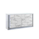 Moon - Marble Buffet - White