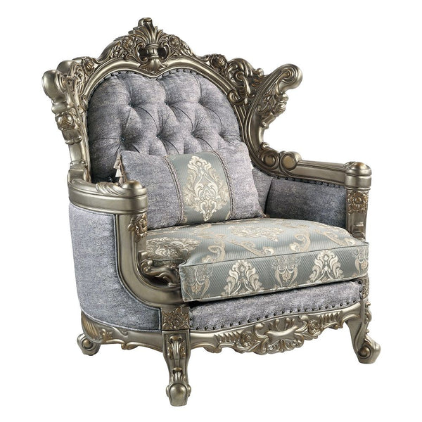 Miliani - Chair With Pillow - Antique Bronze
