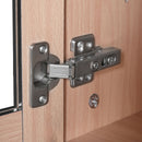 Bathroom Storage Cabinet, Adjustable Shelves & Drawer, Freestanding Linen Tower