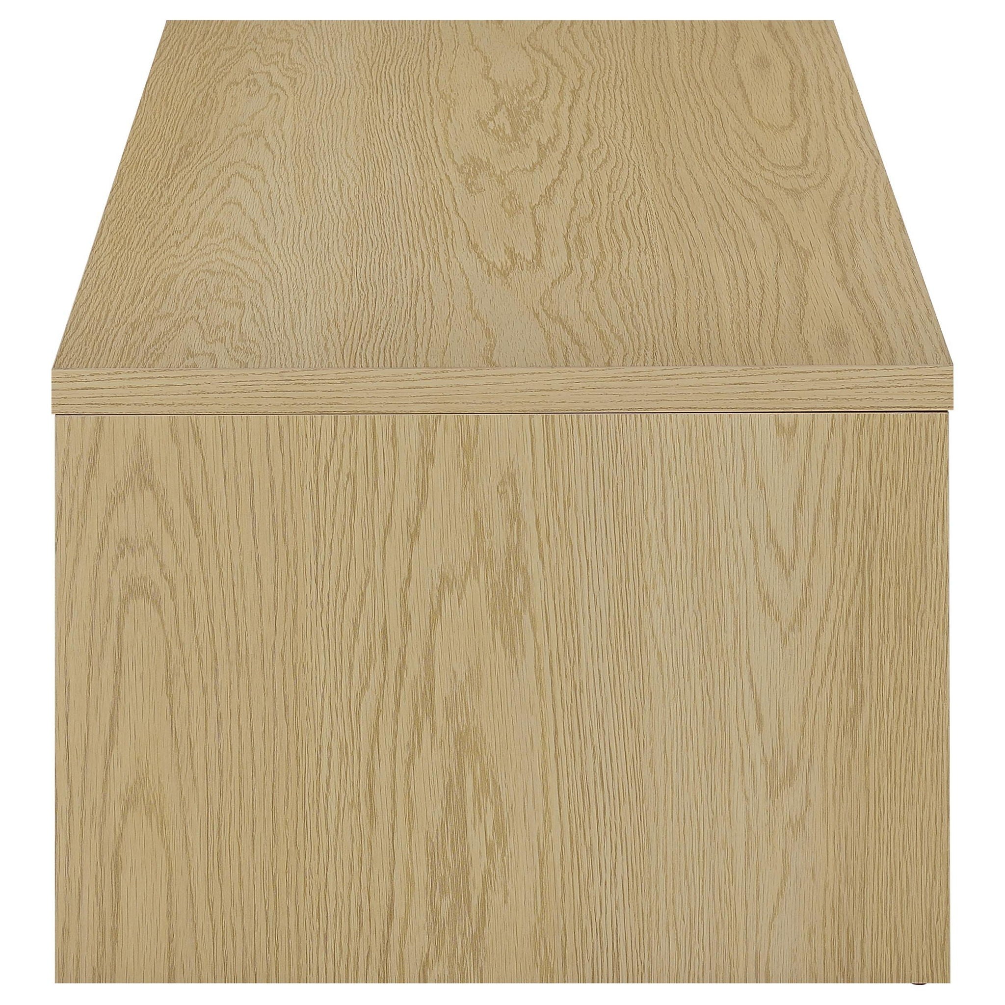 Canoga Engineered Wood Lift Top Coffee Table Light Oak - Atlantic Fine Furniture Melbourne FL