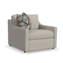 Sky - Upholstered Chair - Light Gray - Atlantic Fine Furniture Inc