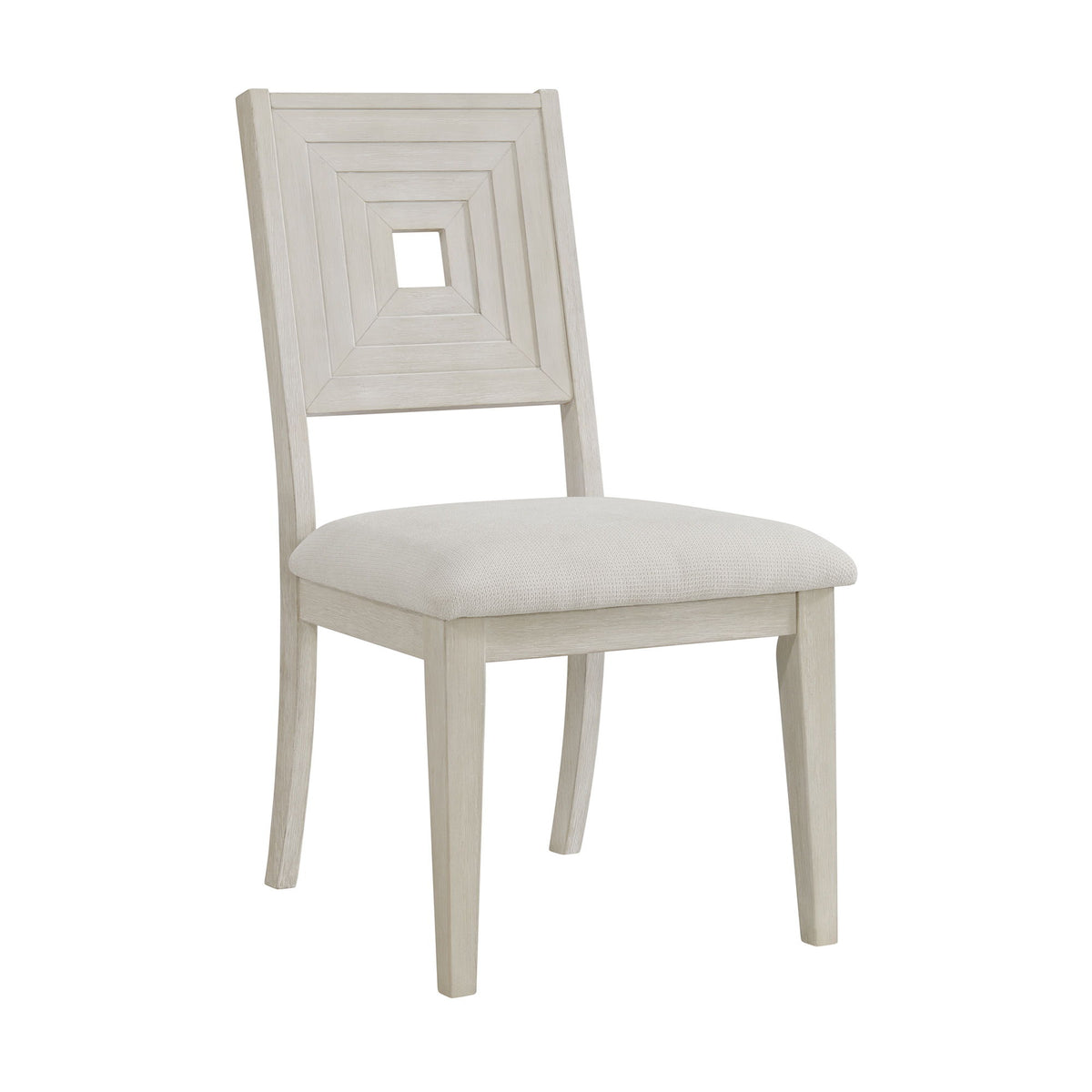 Avalanche Dining Side Chair (Set of 2) in Antique White by Elements International, view 8