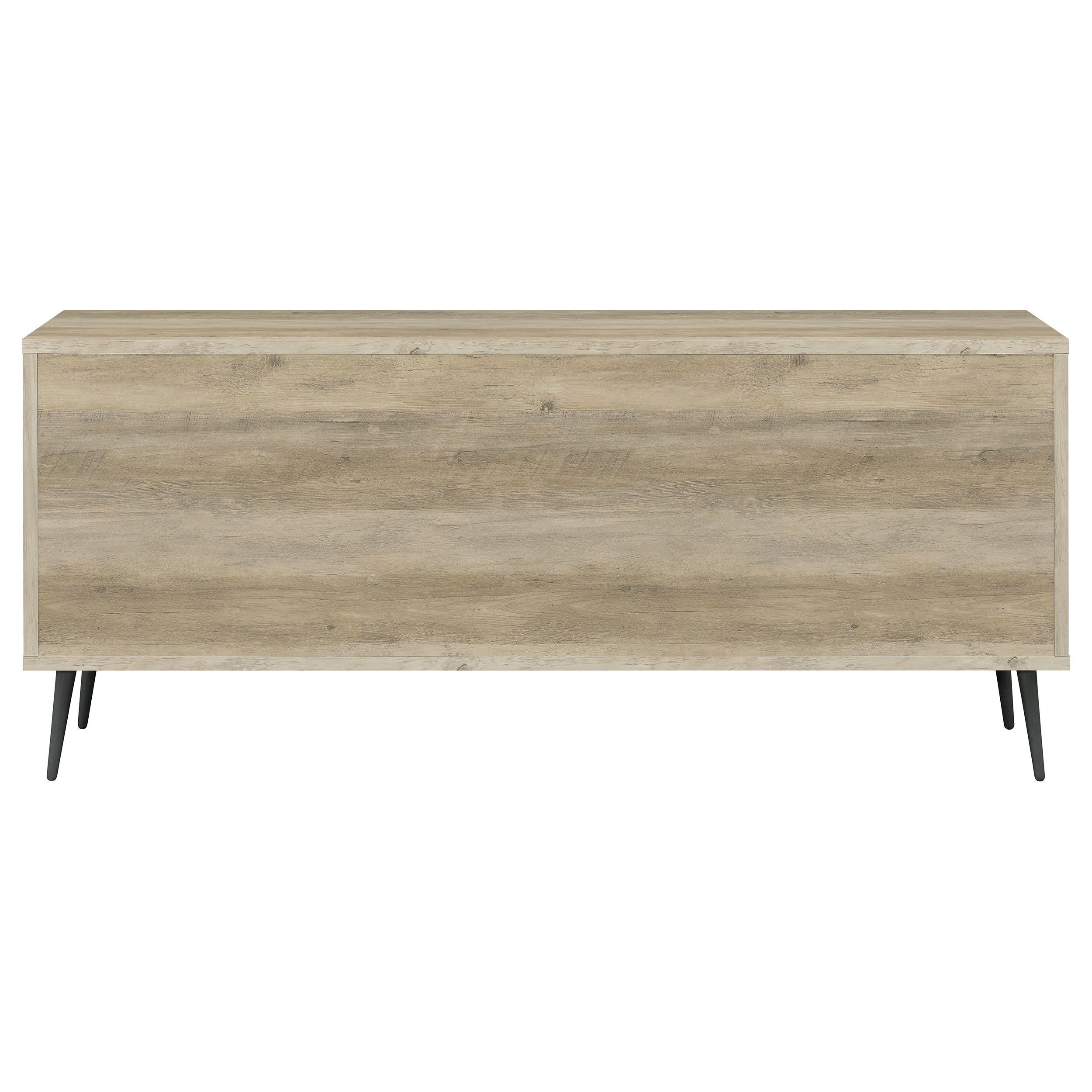 Maeve 2-door Engineered Wood Cabinet Antique Pine and Grey — view 7