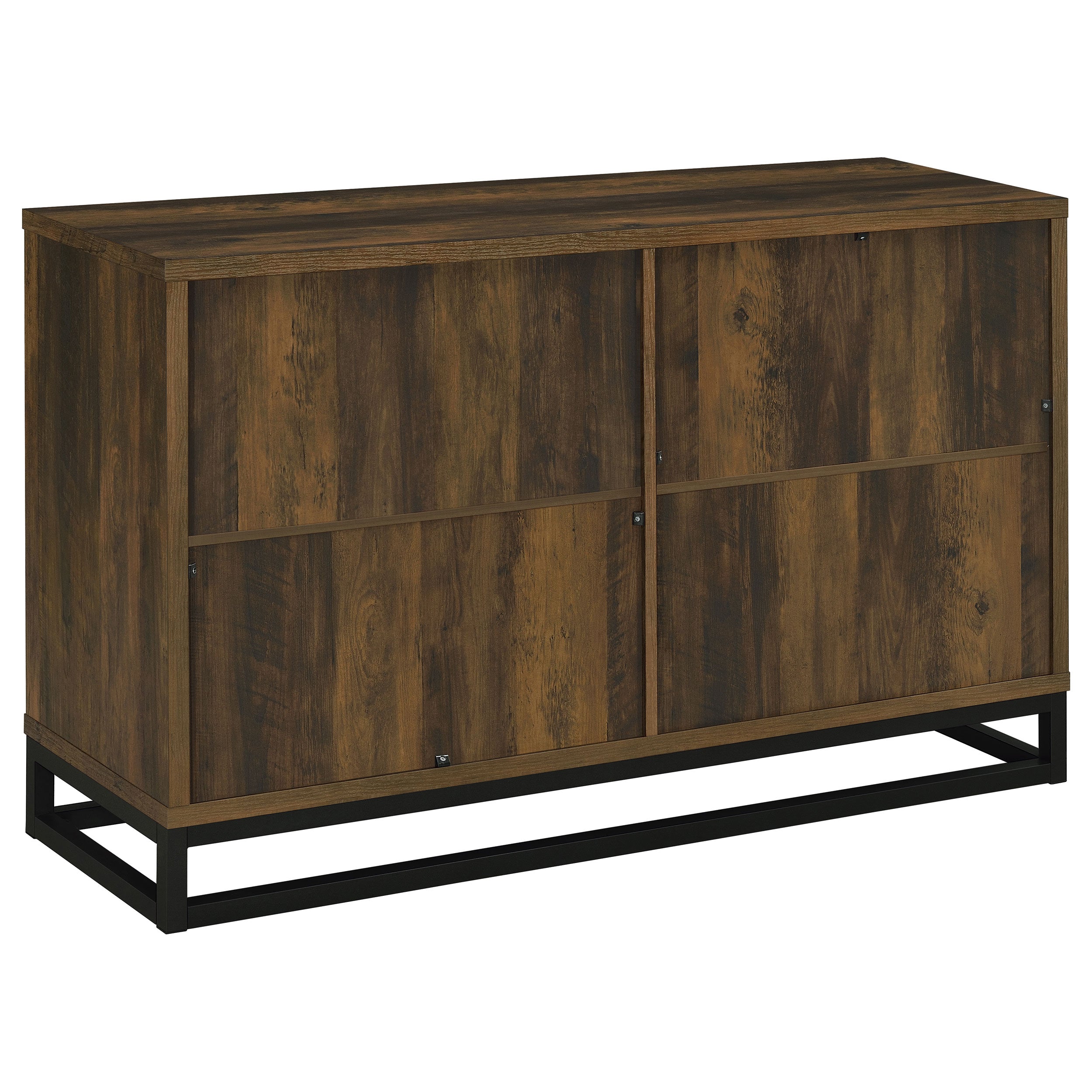 Ryatt 4-door Engineered Wood Accent Cabinet Dark Pine — view 7