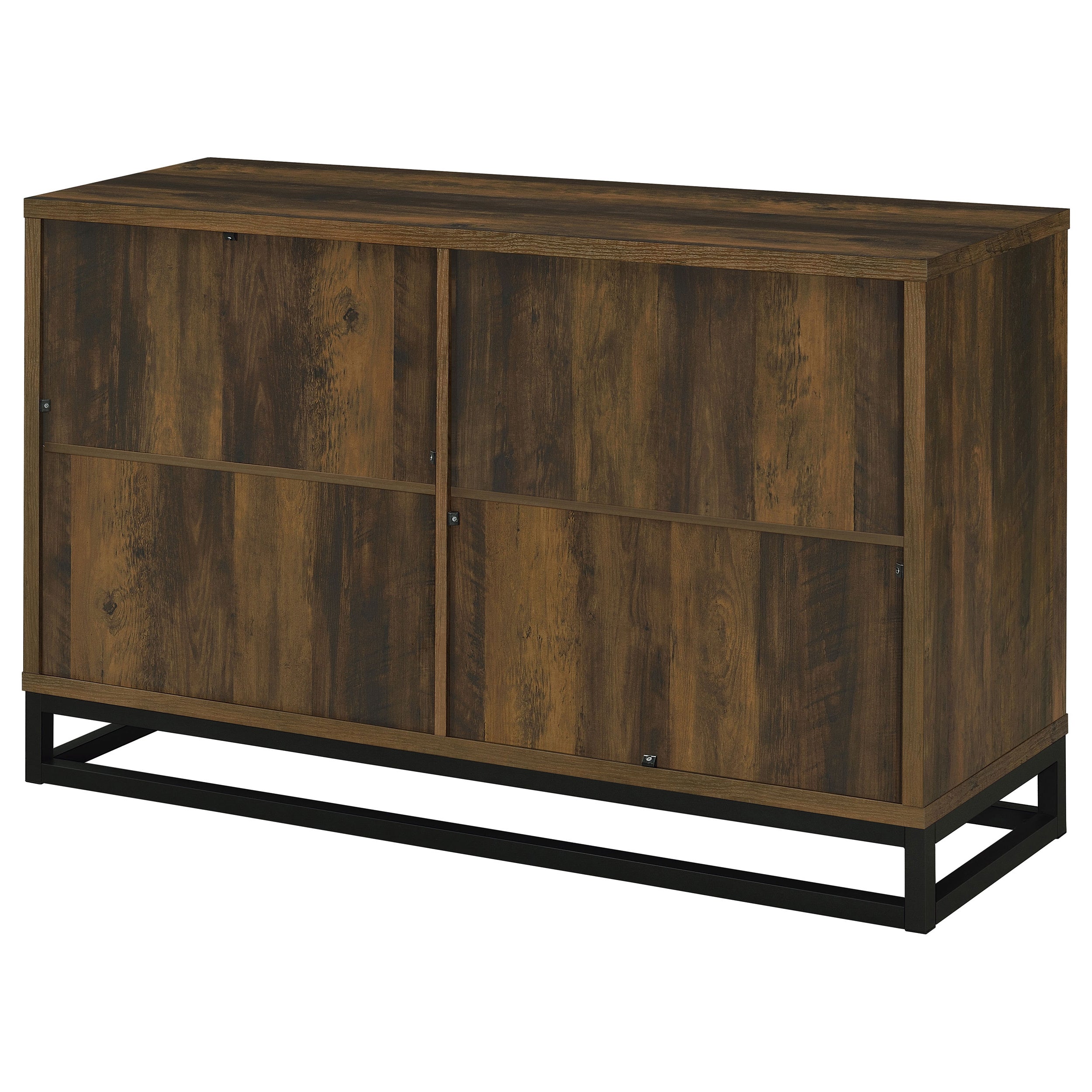 Ryatt 4-door Engineered Wood Accent Cabinet Dark Pine — view 9