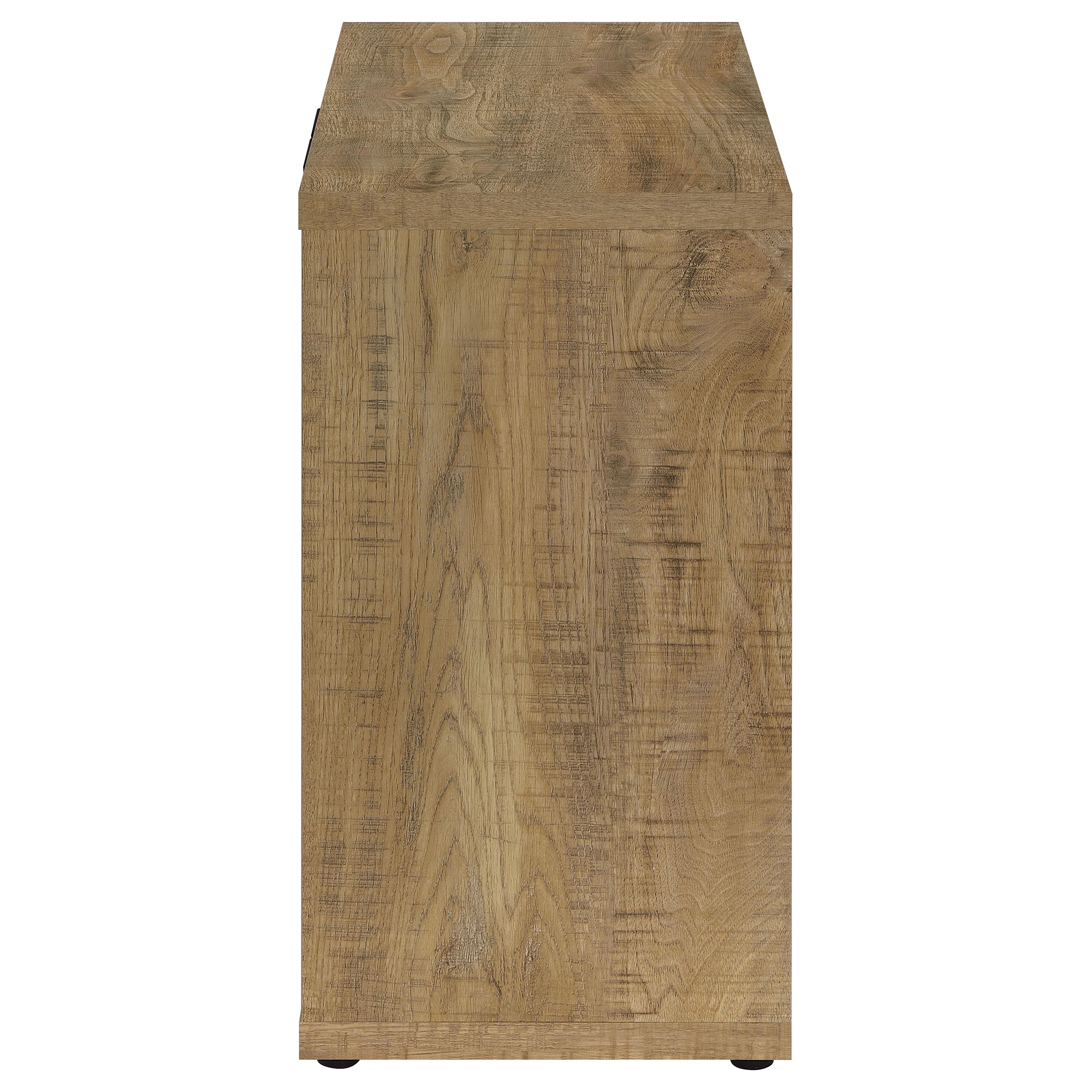 Pepita 2-door Engineered Wood Accent Cabinet Mango Brown — view 6