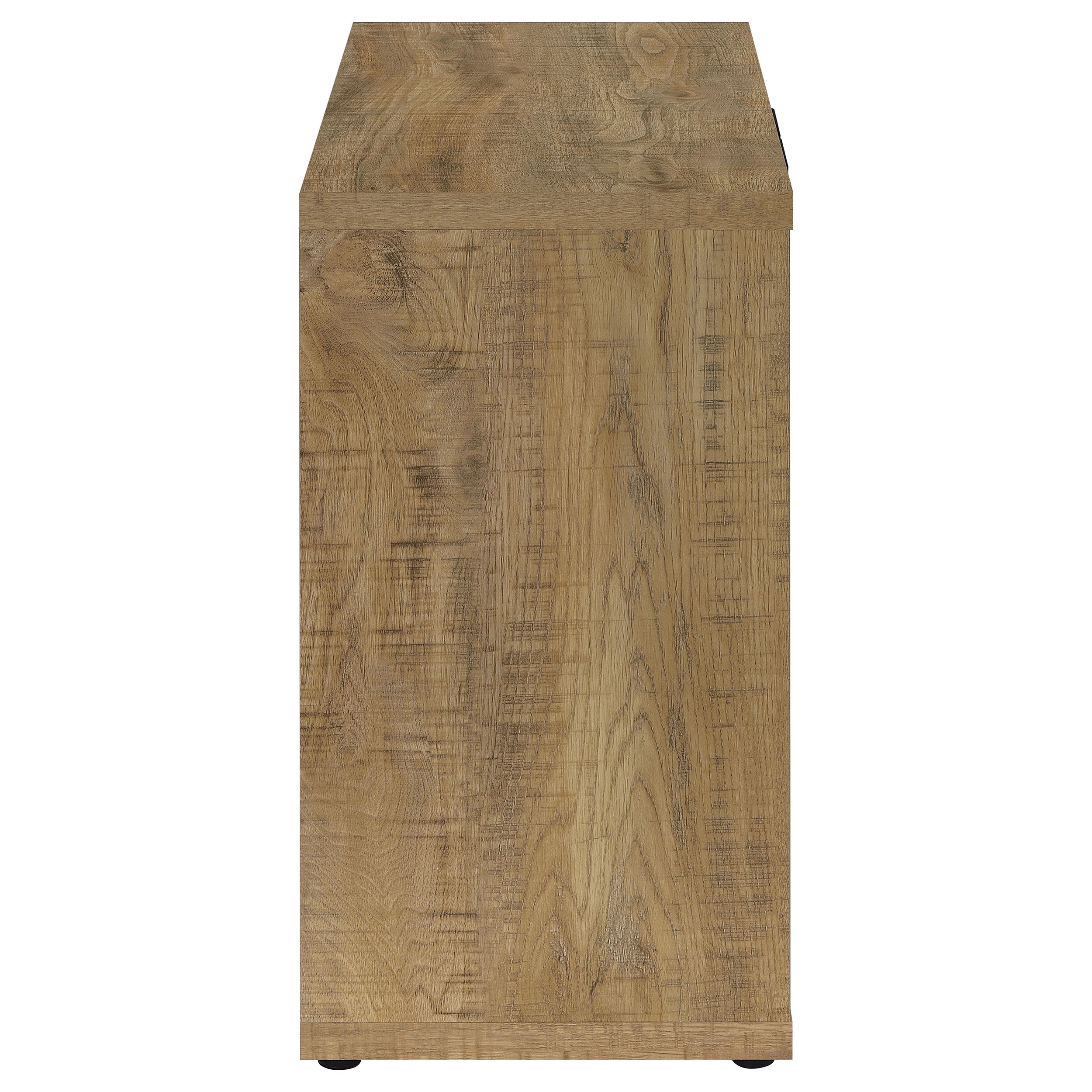 Pepita 2-door Engineered Wood Accent Cabinet Mango Brown — view 10