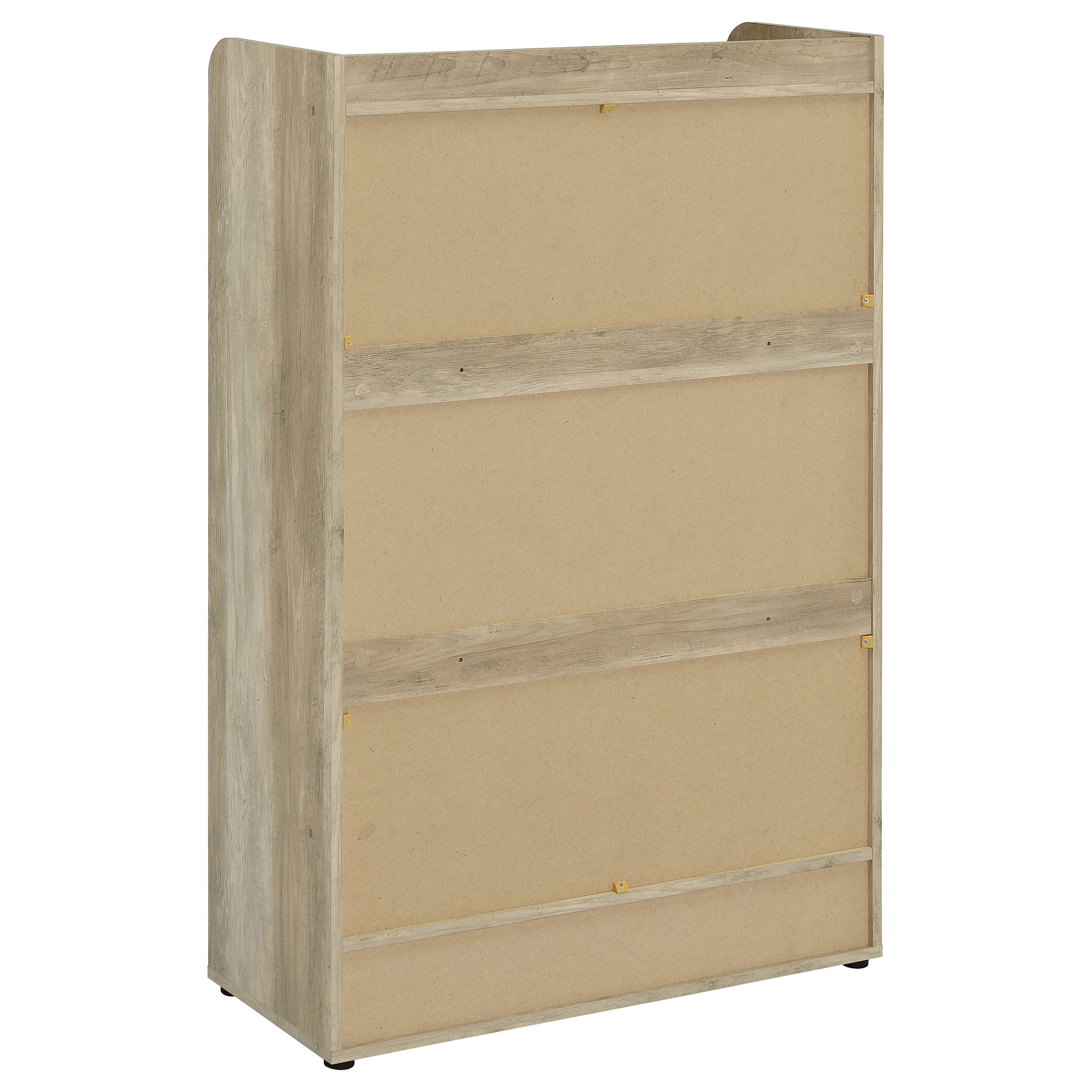 Denia 3-tier Engineered Wood Shoe Cabinet White — view 8