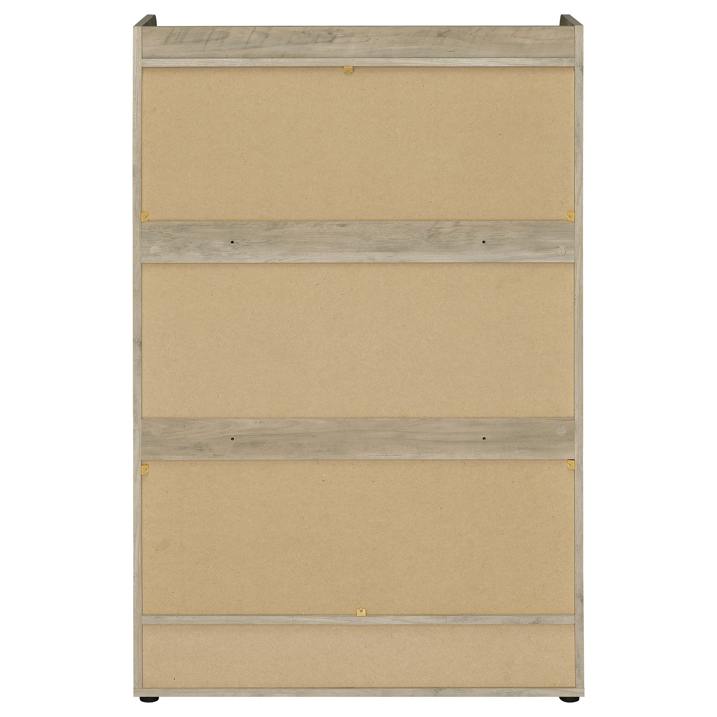 Denia 3-tier Engineered Wood Shoe Cabinet White — view 9
