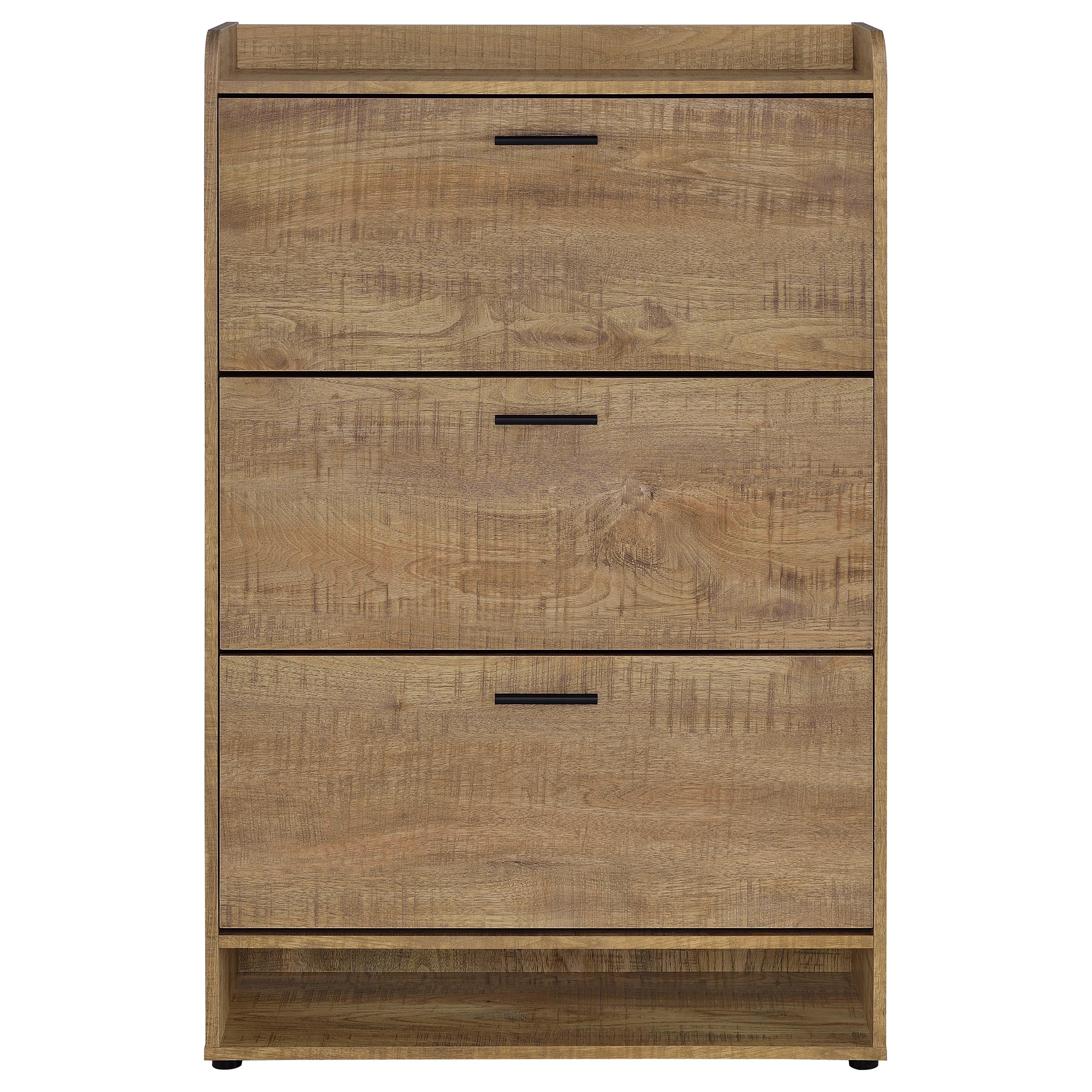 Denia 3-tier Engineered Wood Shoe Cabinet Mango — view 5