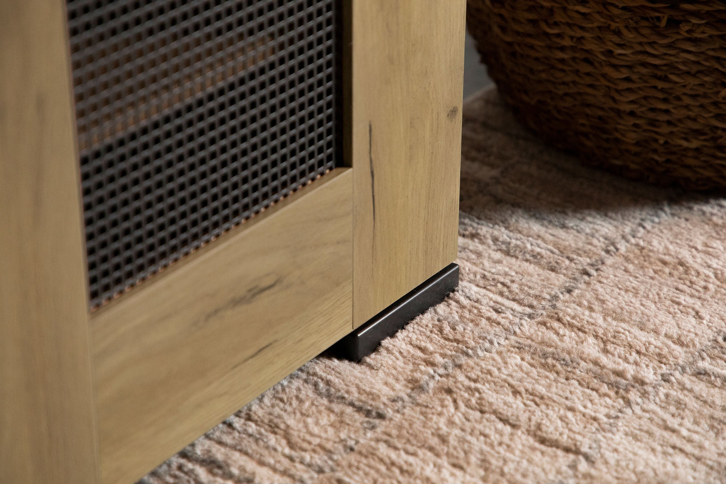 Bristol 6-shelf Engineered Wood Shoe Cabinet Golden Oak — view 15