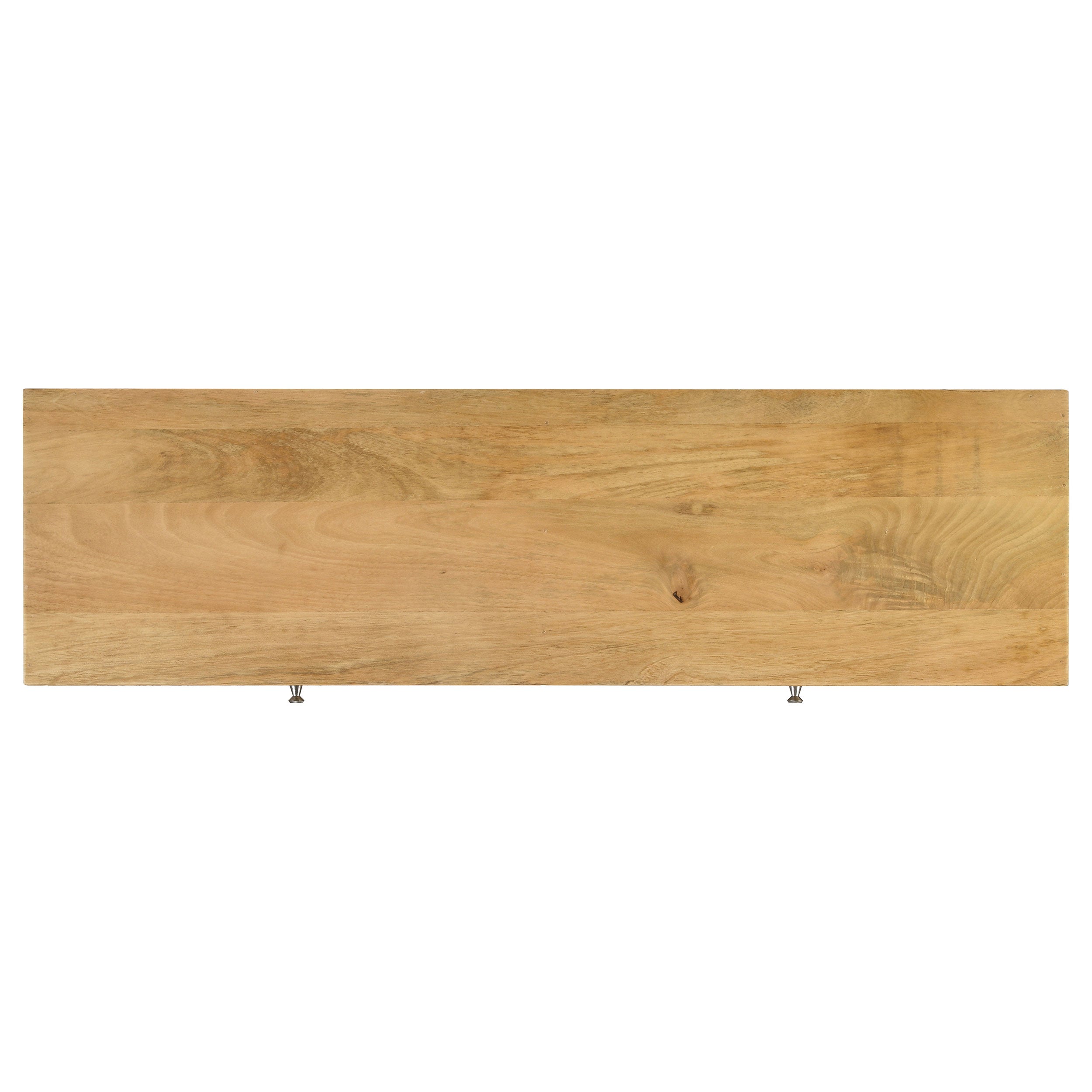 Draco 2-drawer Console Table Hand Carved Details Natural — view 7