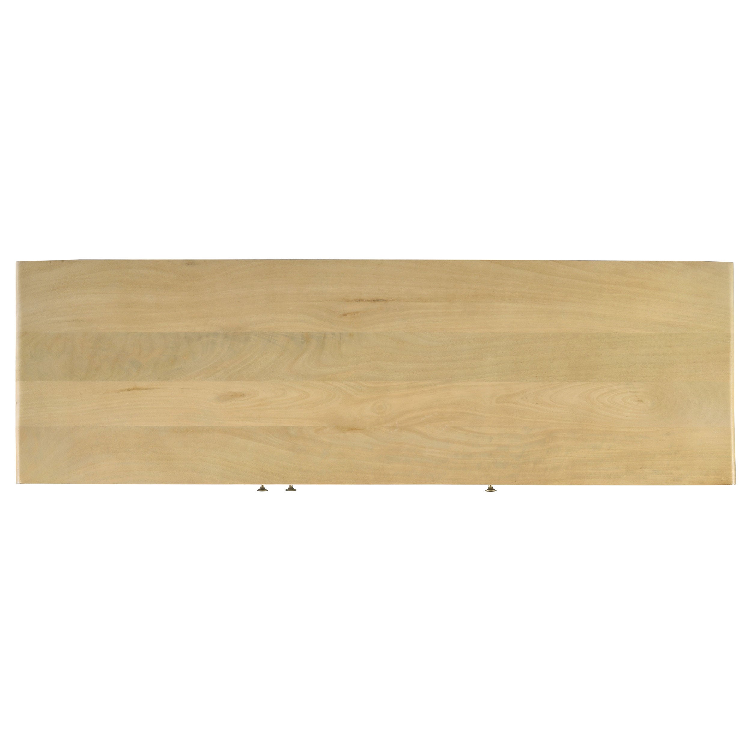 Zamora 3-door Wood Accent Cabinet with Woven Cane Natural — view 11