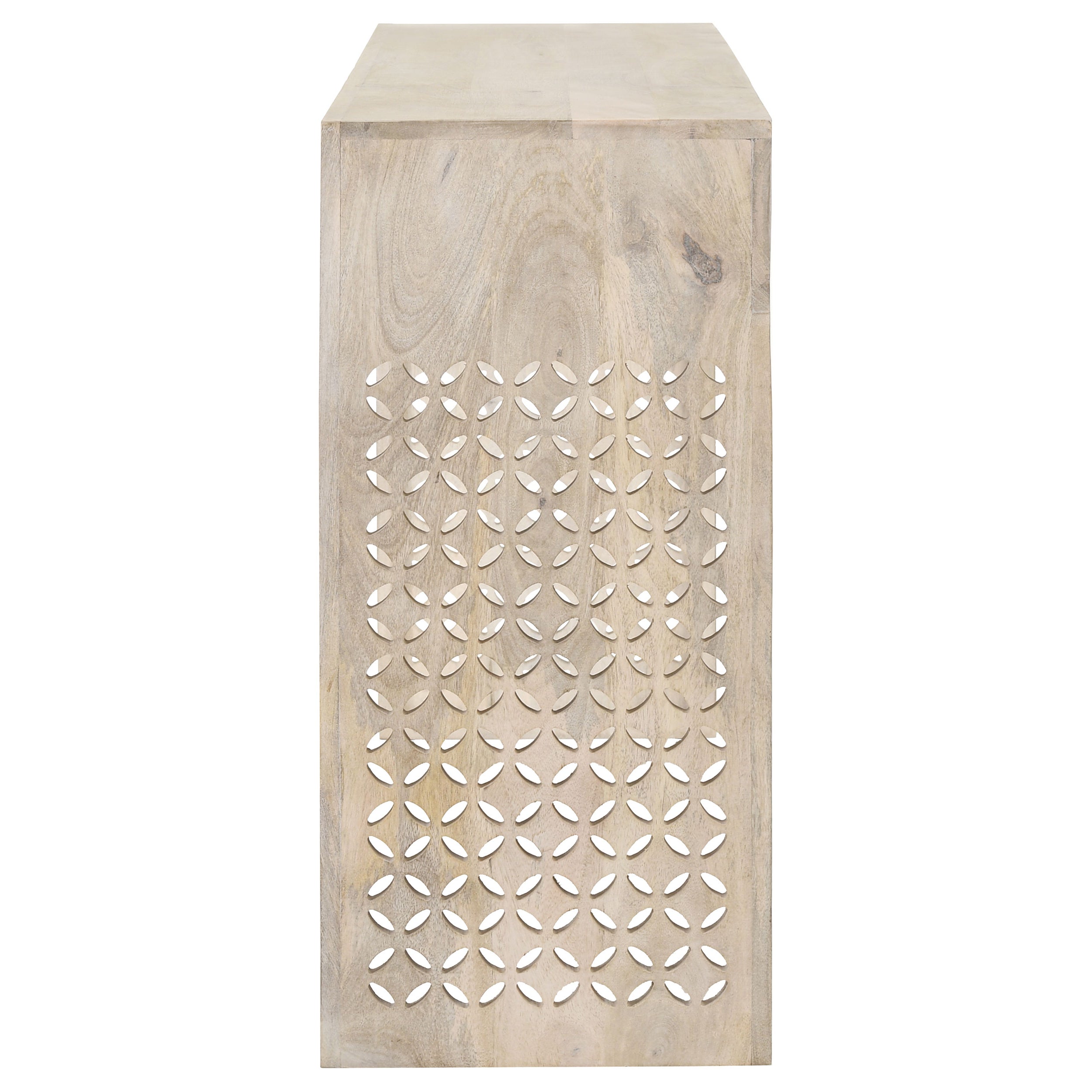 Rickman 2-drawer Wood Entryway Console Table White Washed — view 7