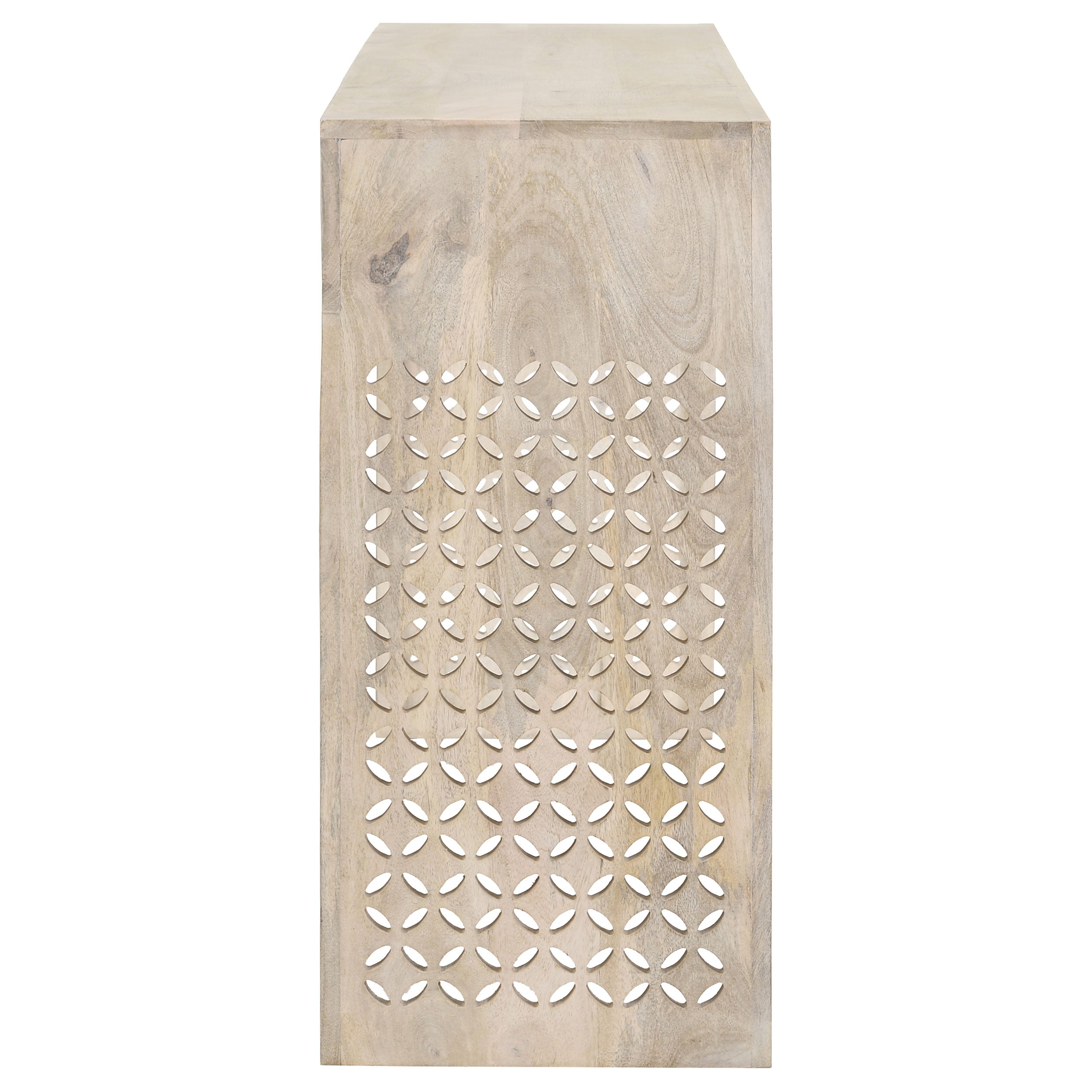 Rickman 2-drawer Wood Entryway Console Table White Washed — view 8