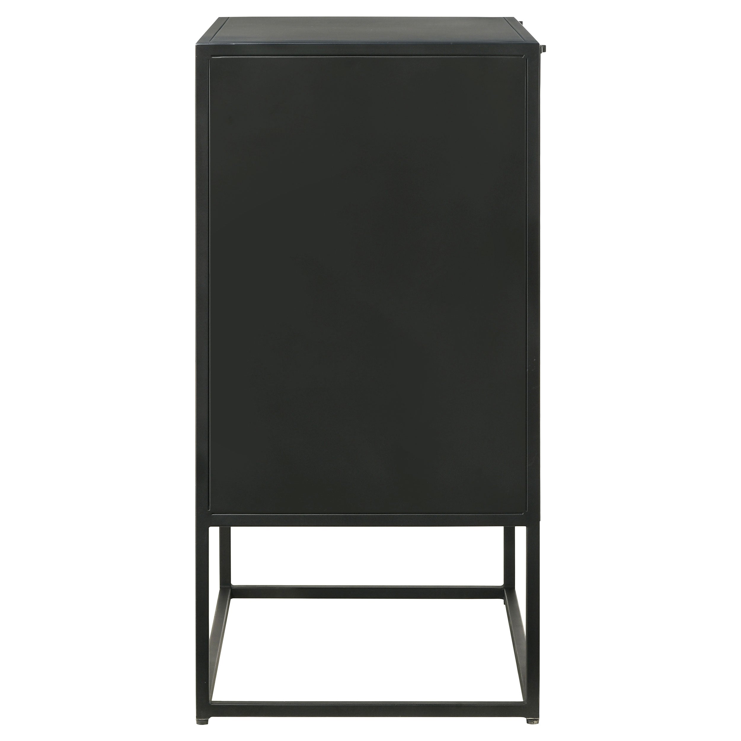 Alcoa 3-drawer Multi-Purpose Tall Accent Cabinet Black — view 6