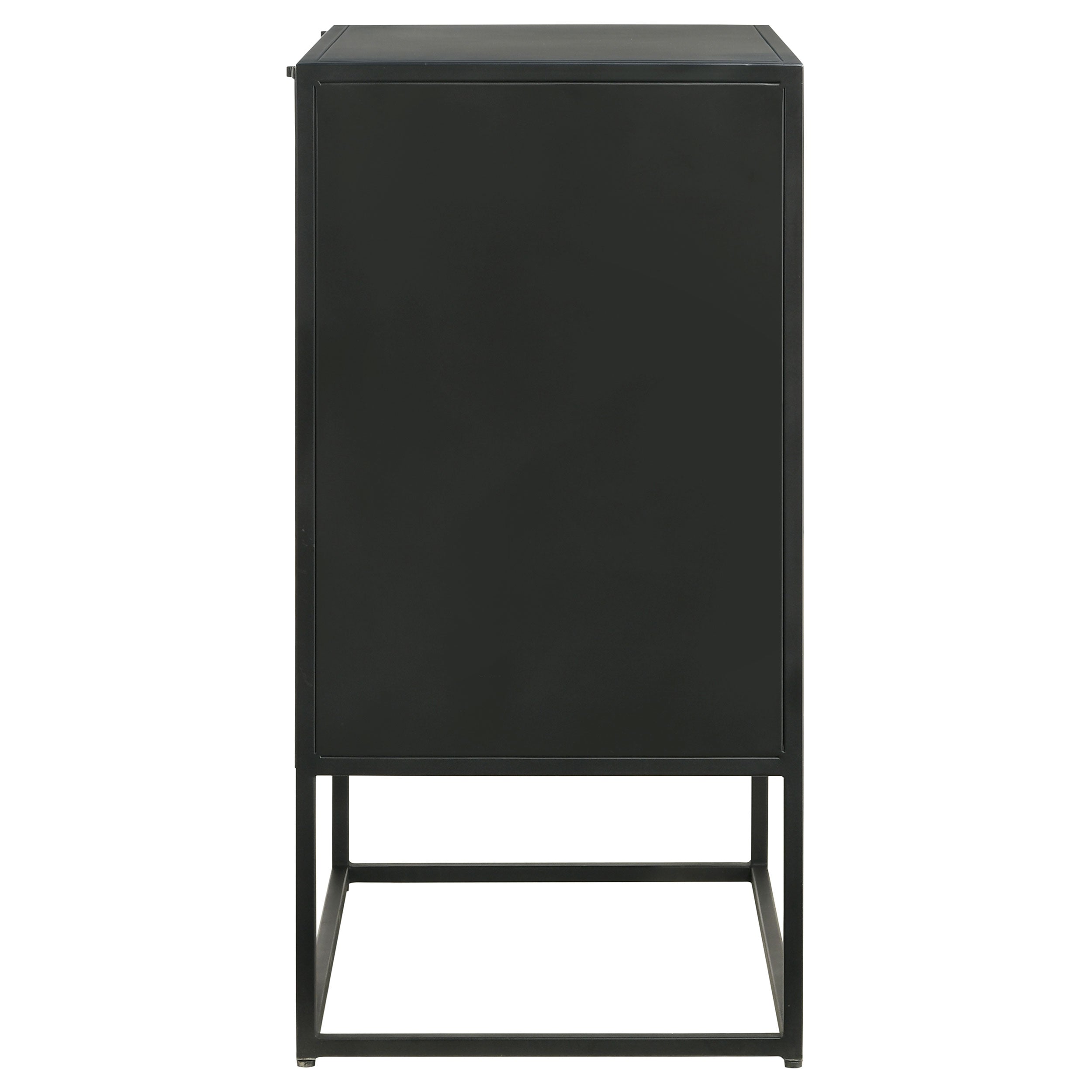 Alcoa 3-drawer Multi-Purpose Tall Accent Cabinet Black — view 9