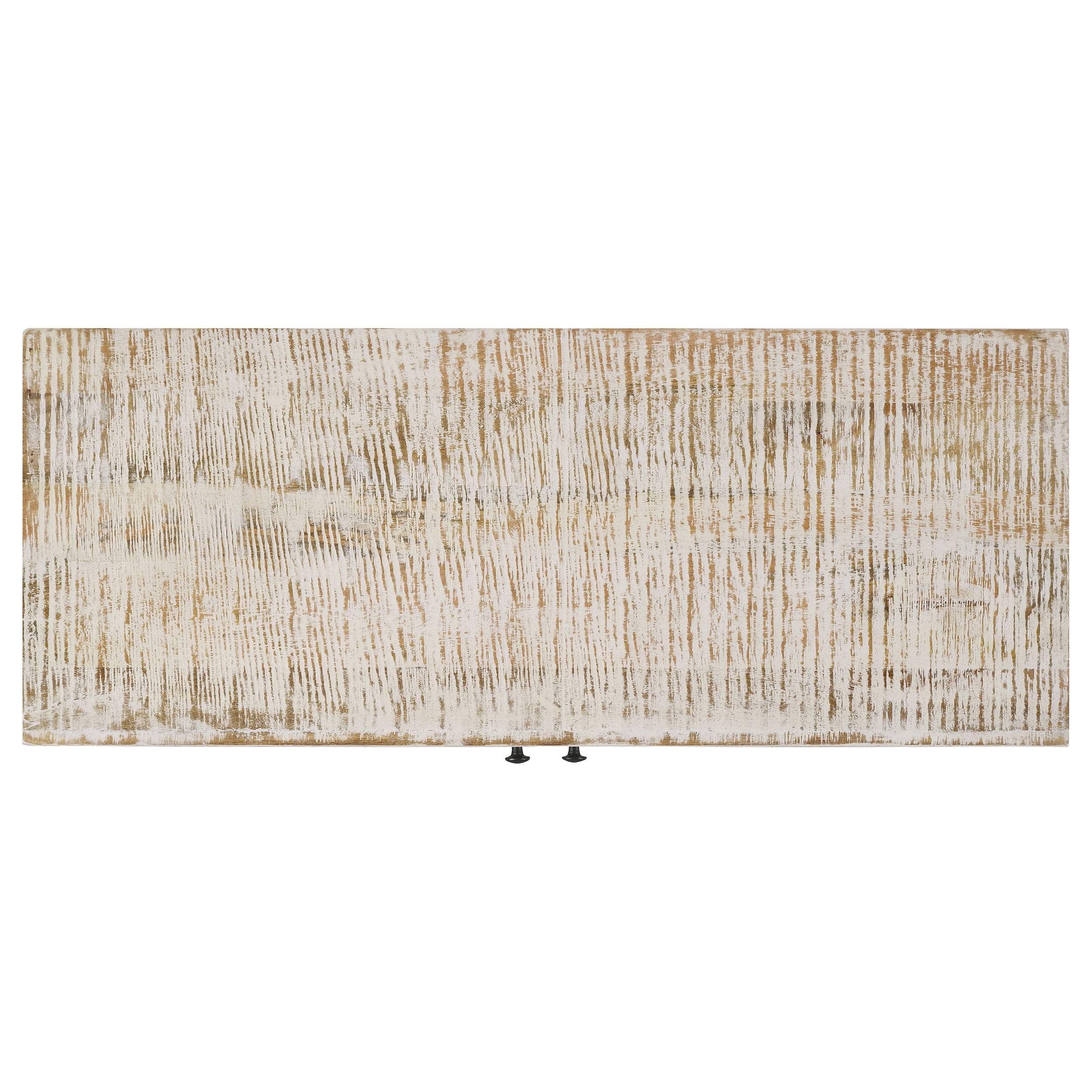 Eileen 2-door Wood Storage Accent Cabinet White Washed — view 11
