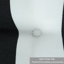 2 Piece High Back Patio Chair Cushion Set, Tufted Adirondack And Rocking Chair Cushions