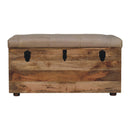 Buffalo - Leather Storage Trunk