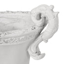 Roman Style Garden Urn Planter - Antique White
