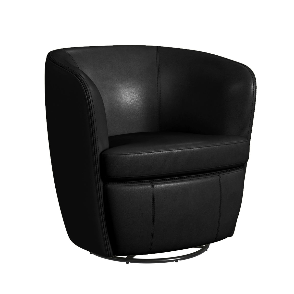 Vito Swivel Chair in Beige by Elements International, view 3