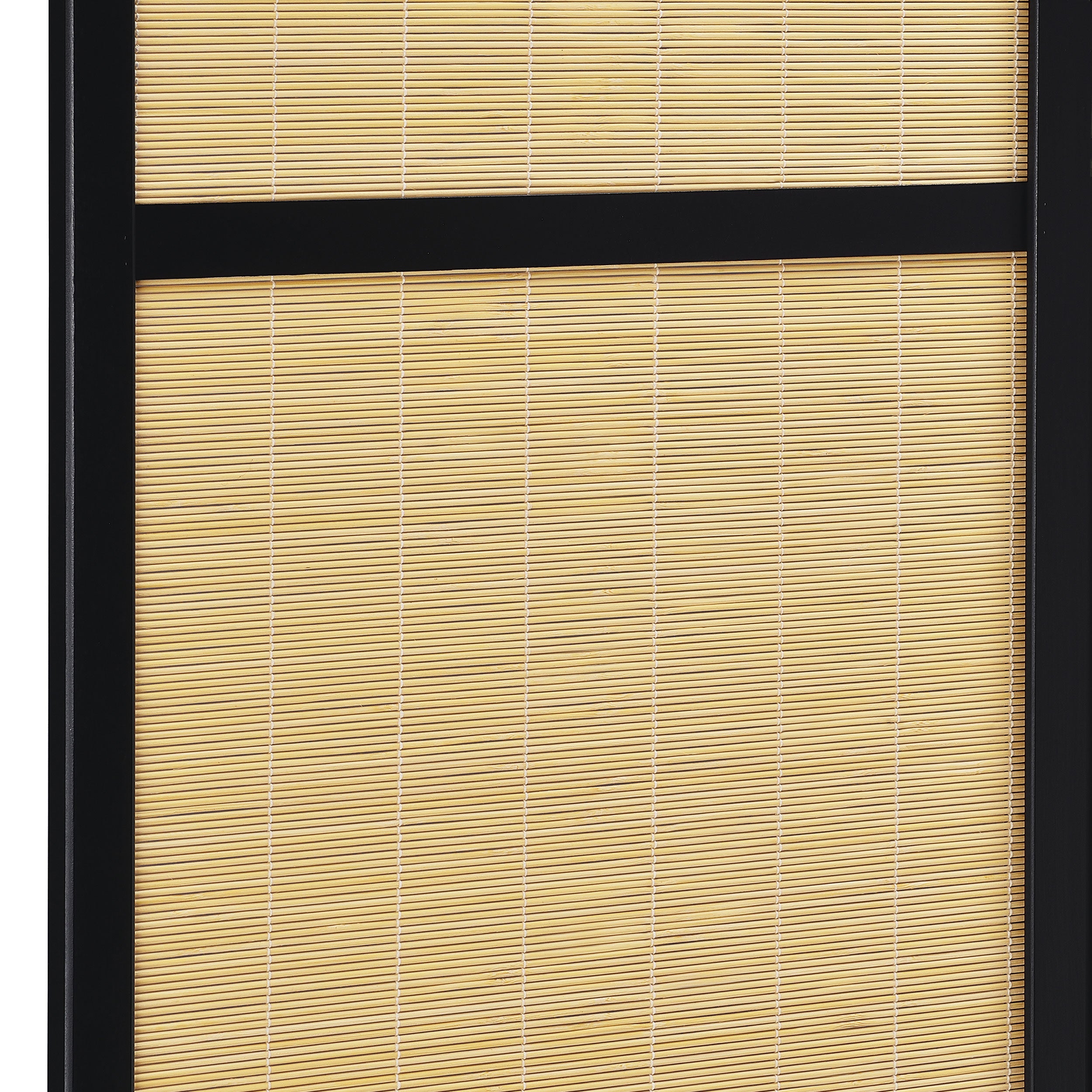 Pearce 4-panel Bamboo Room Divider Folding Screen Natural — view 6