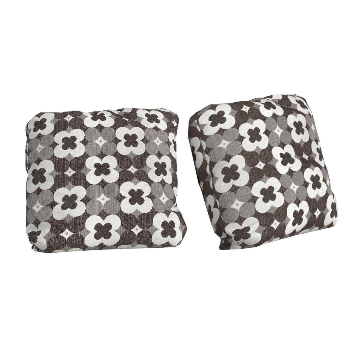 Zandara Accent Pillows (Set of 2) in Gray by Elements International