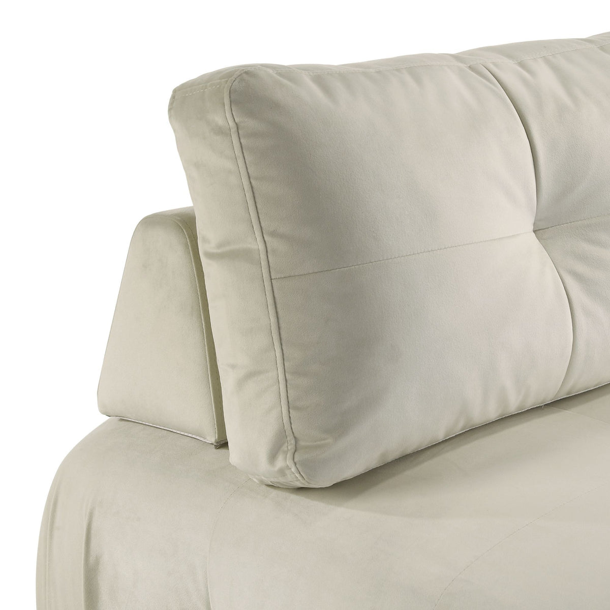 Nahla Modular Chair in Beige by Elements International, view 24