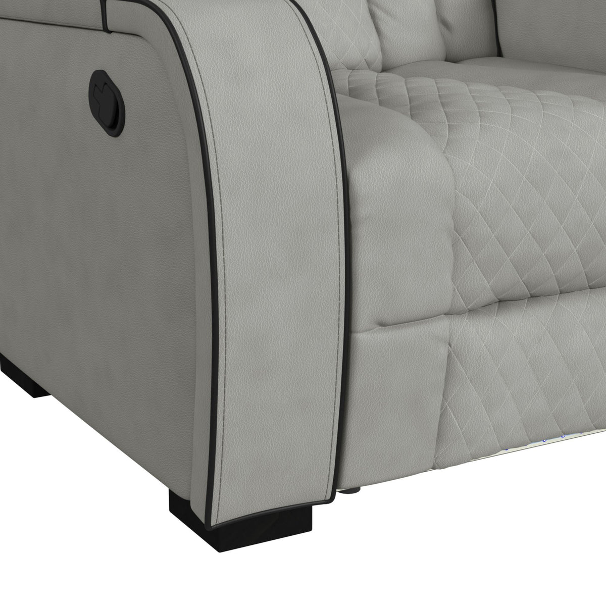 Blitz Living Room Set in Dark Gray by Elements International, view 25