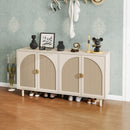 4 Door Cabinet, Customizable Storage System