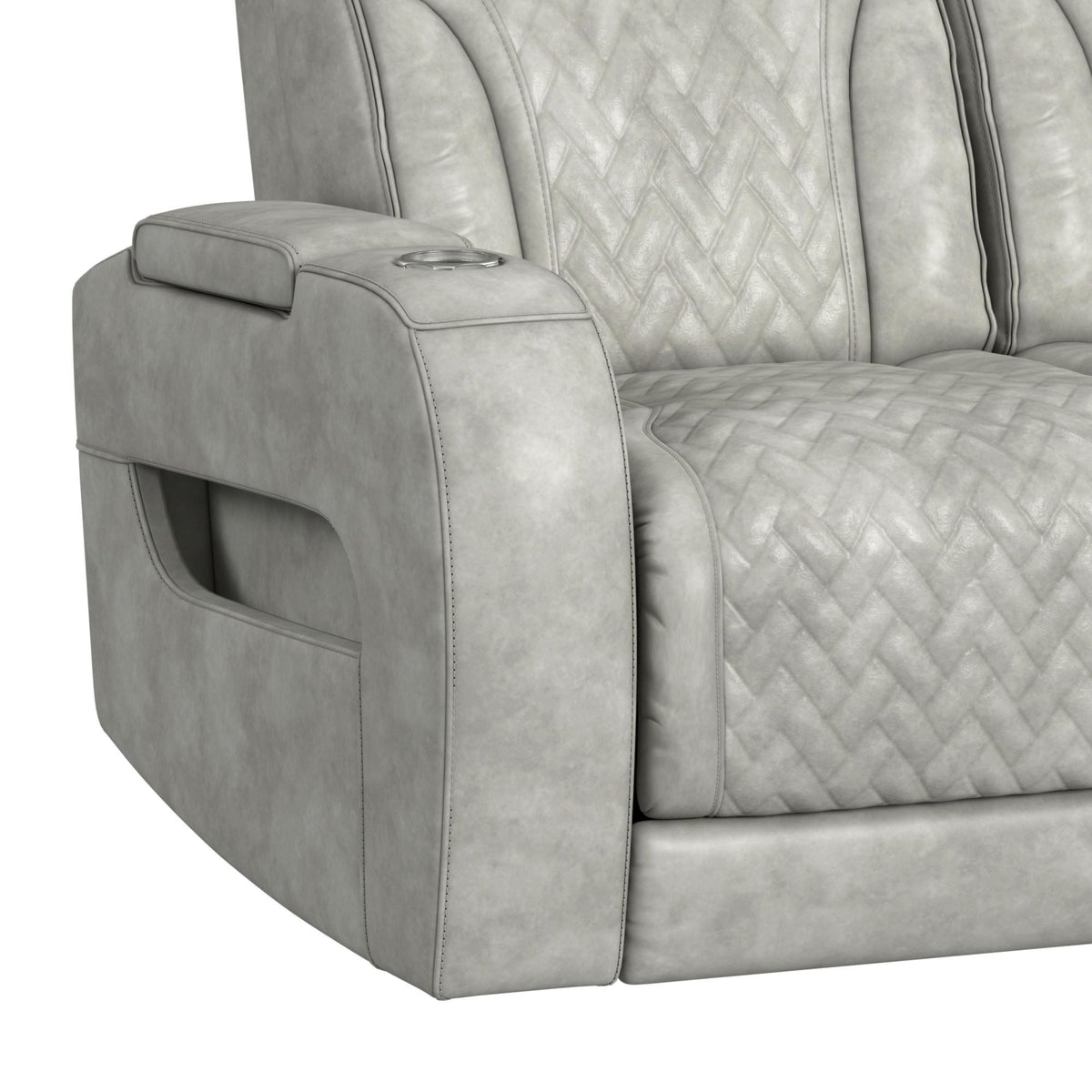 Prime Time Sofa Set in Black by Elements International, view 35
