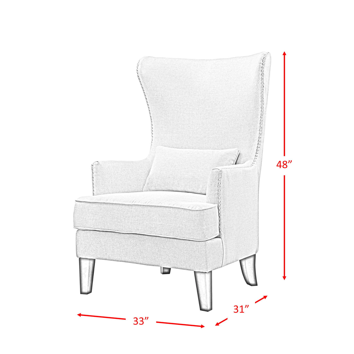 Kori (724) Chair With Chrome Nails in Sierra Toffee by Elements International, view 7