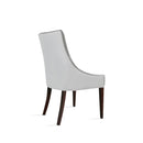 Jackson - Upholstered Dining Chair Elegant Design - Smoke / White