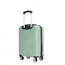 4 Piece Lightweight Suitcase, Makeup Box, Aircraft Wheels