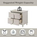 Laveda - Nightstand - White