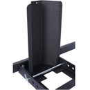 Heavy Duty Adjustable Motorcycle Stand / Wheel Chock 1800 Lb Capacity - Black