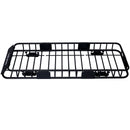 Motoring Rooftop Cargo Carrier Basket Steel, Universal Fit Roof Rack