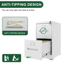 Premium Drawer File Cabinet With Lock, Metal Vertical Design, A4 Legal / Letter Size