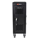 16 Bay Mobile School Charging Cart Station For Chromebook, Tablet And Laptop Computer With Power Strip Included