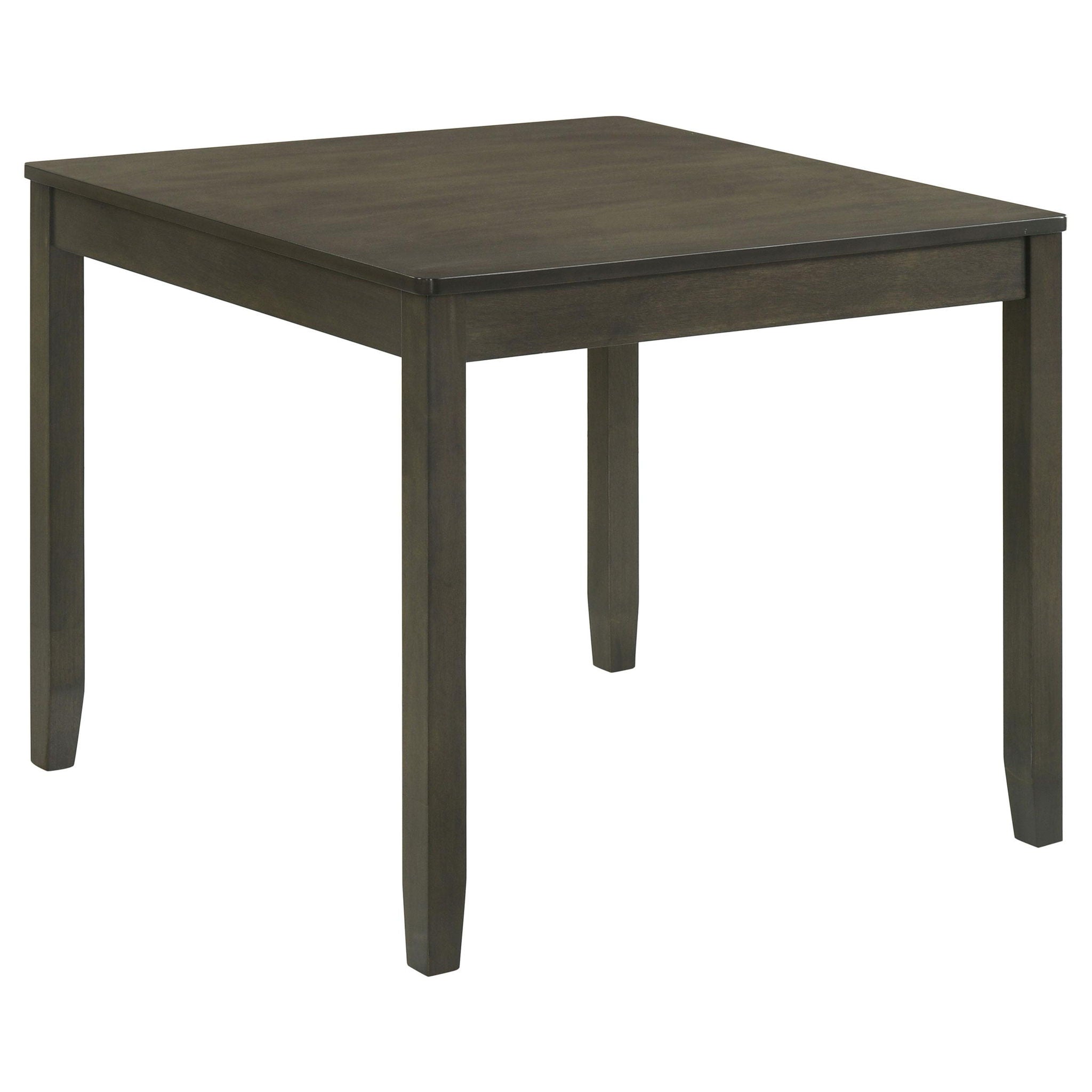 Parkwood 5-piece Square Dining Table Set Charcoal - Atlantic Fine Furniture Melbourne FL