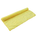 Multifunctional Microfiber Towel For Car Cleaning, Kitchen & Glass Scrubbing - Yellow