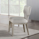 Kasa - Side Chair (Set of 2) - Linen & Champagne