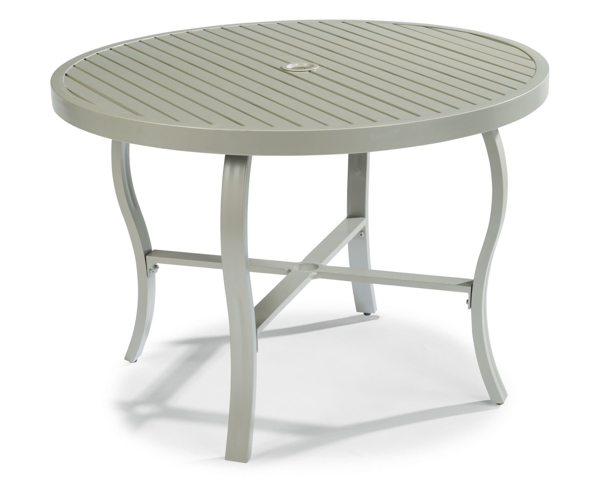 Captiva - Metal Outdoor Dining Table - Beige