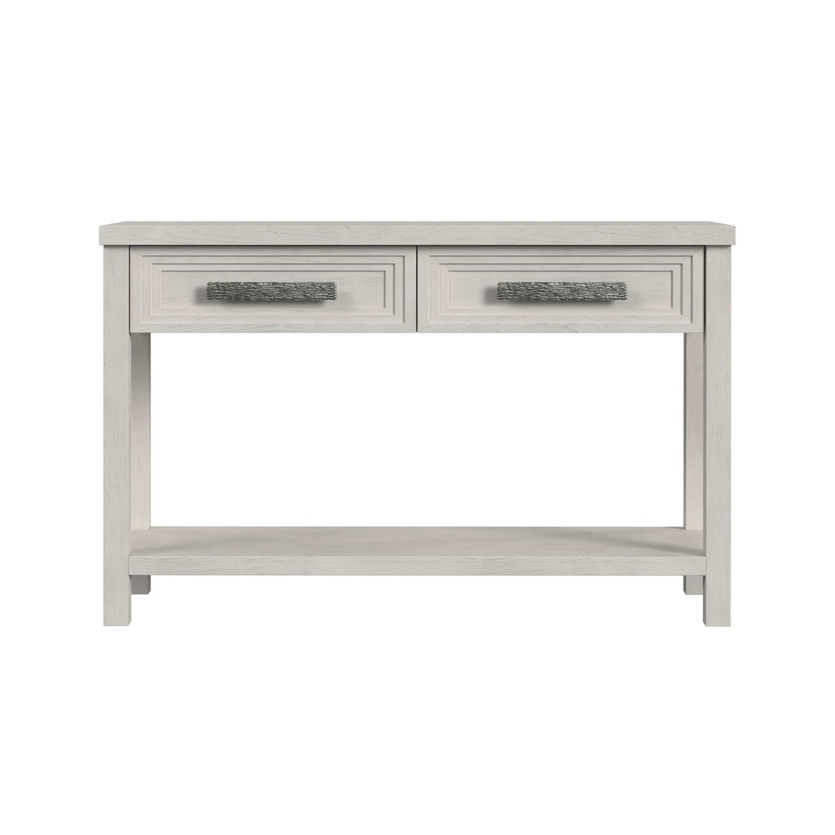 Avalanche Sofa Table in Antique White by Elements International, view 5