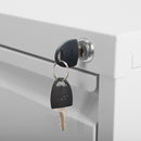 Drawer Metal Locking Vertical File Cabinet With Wheels Heavy Duty Lockable Storage