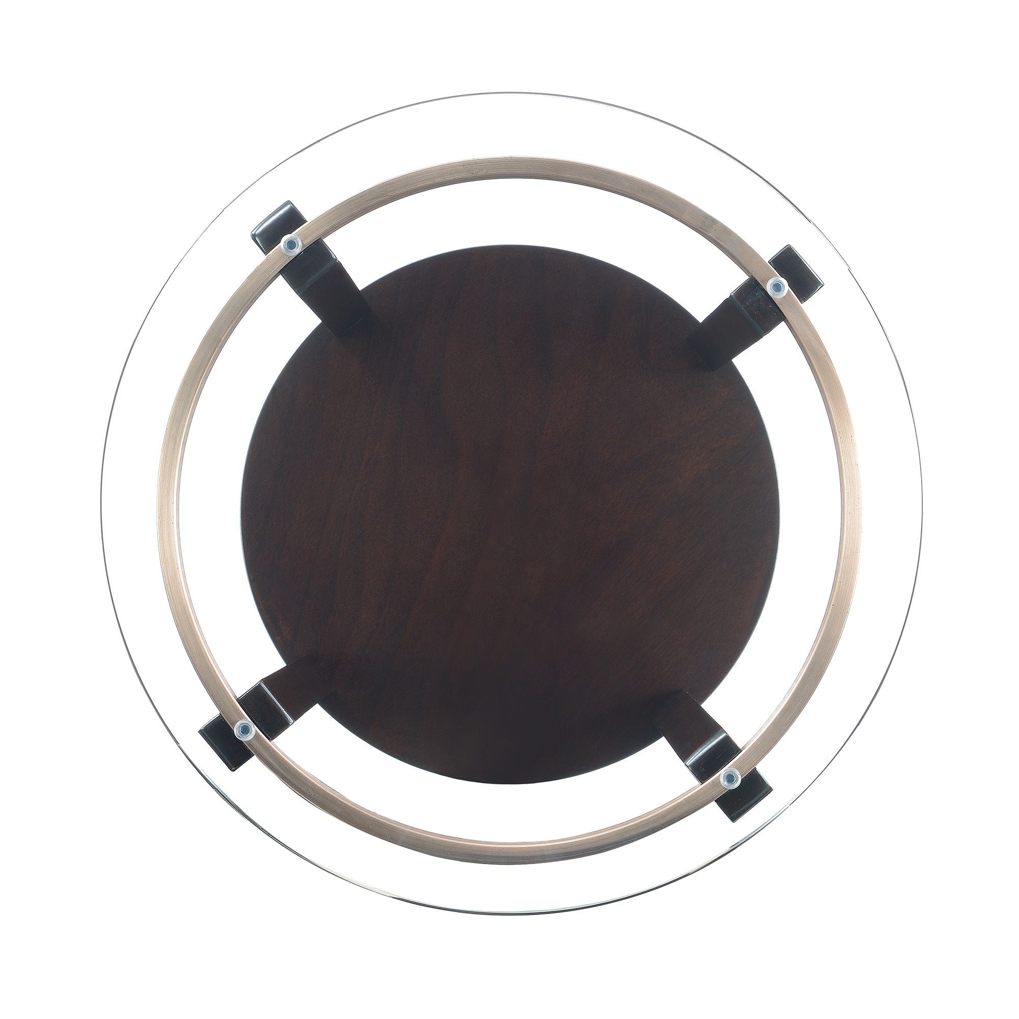 Elsa Occasional Table Set in Dark Brown by Elements International, view 14