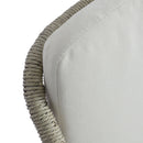 Modern Outdoor Dining Set With Expandable Acacia Wood Table